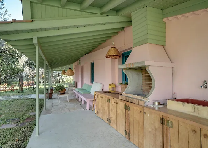 Lefkadas Bohemian Ferienhaus Lefkáda